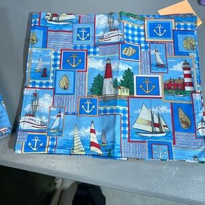 Nautical Themed Fabric Placemat